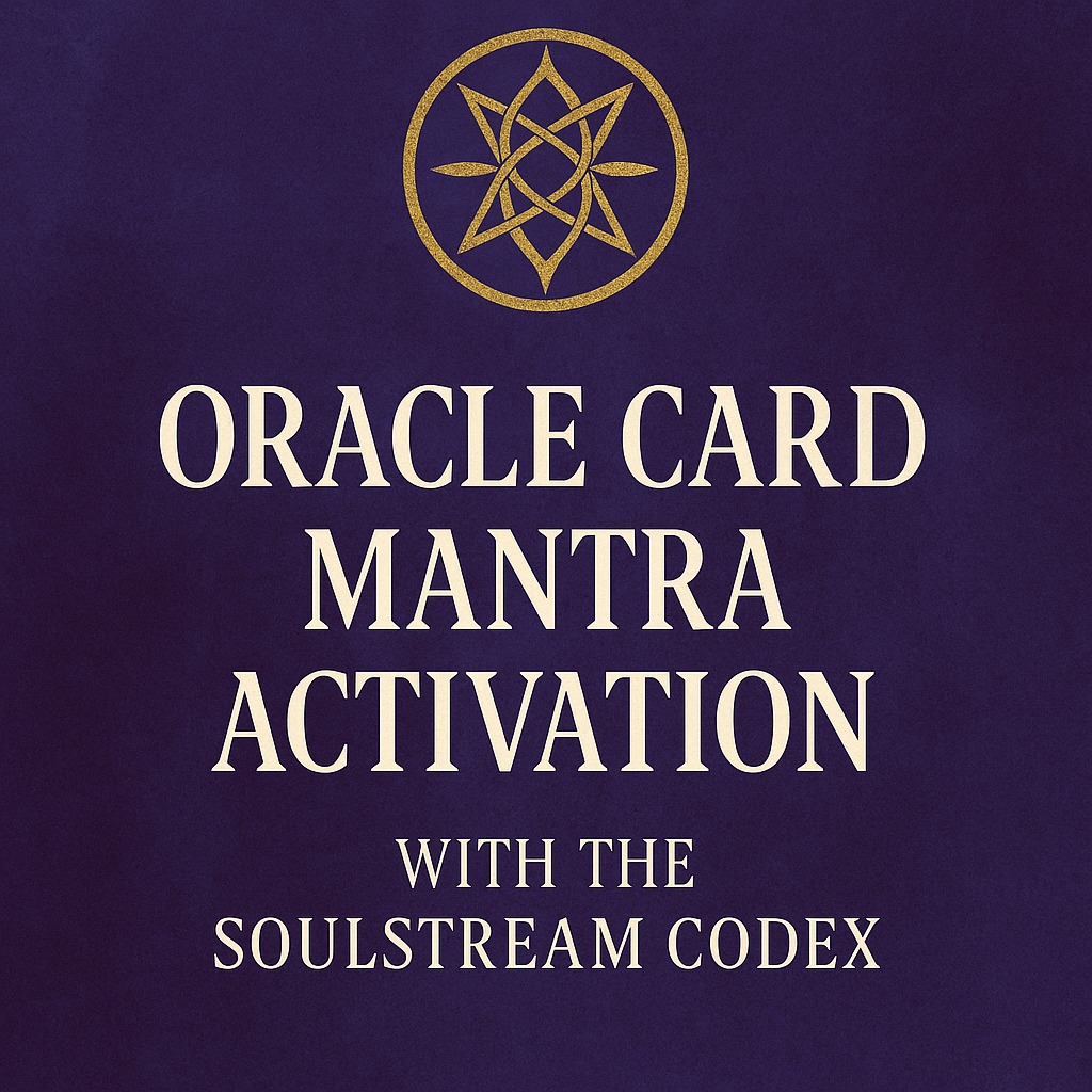 Soulstream Codex Oracle Card – The Threshold – Sacred Gateway Energy