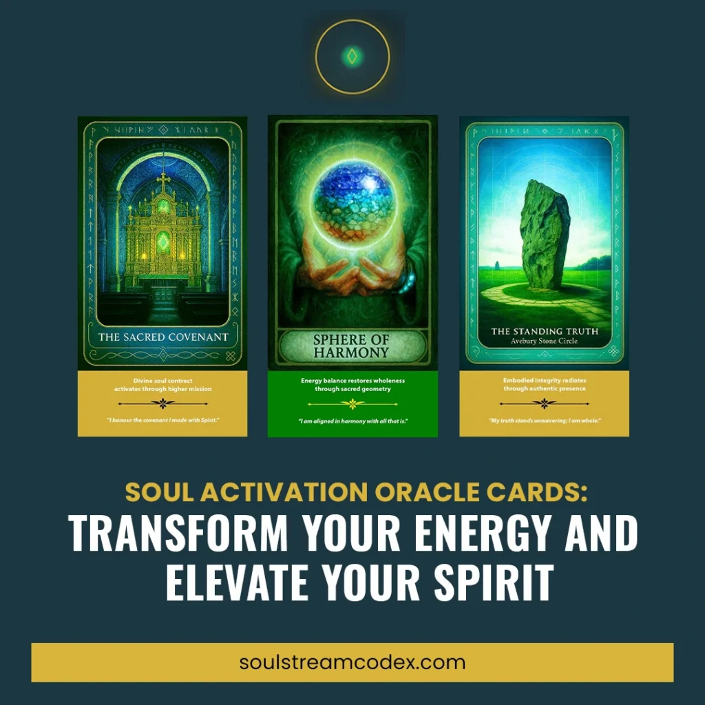 Soul Activation Oracle Cards-Transform Your Energy and Elevate Your Spirit